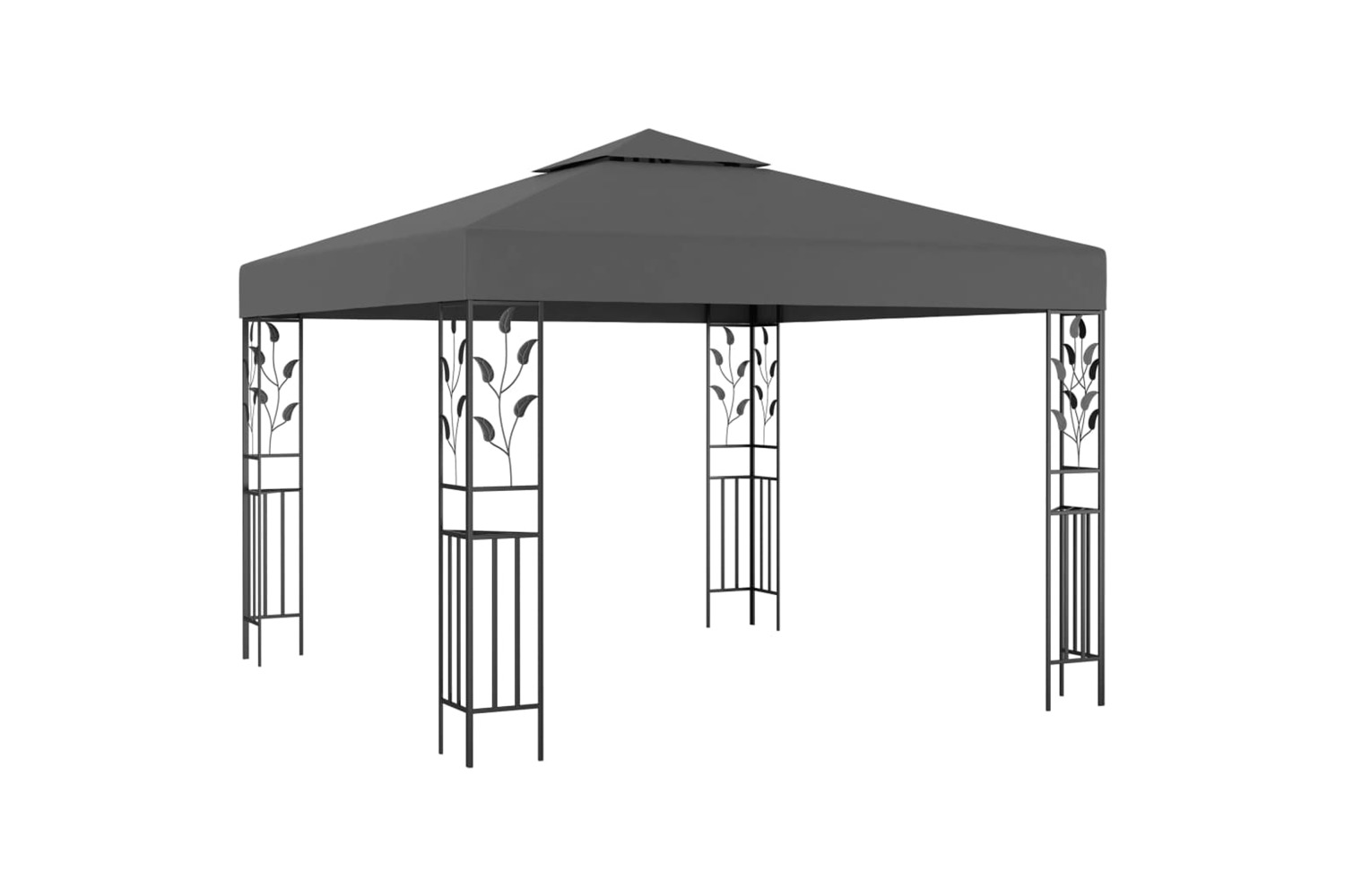 vidaXL 47946 Gazebo 3x3 M Anthracite