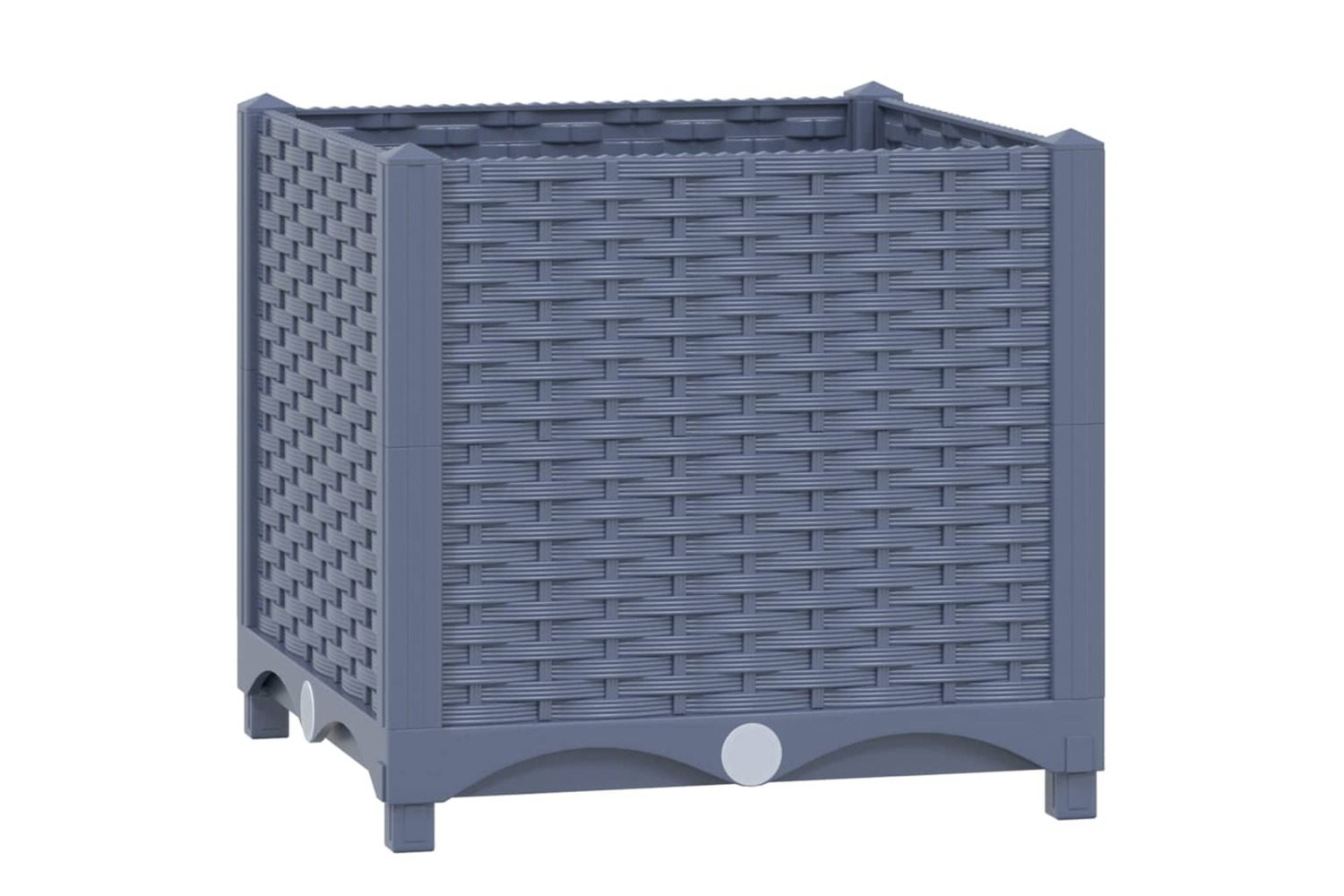 vidaXL Raised Bed 40x40x38cm Polypropylene