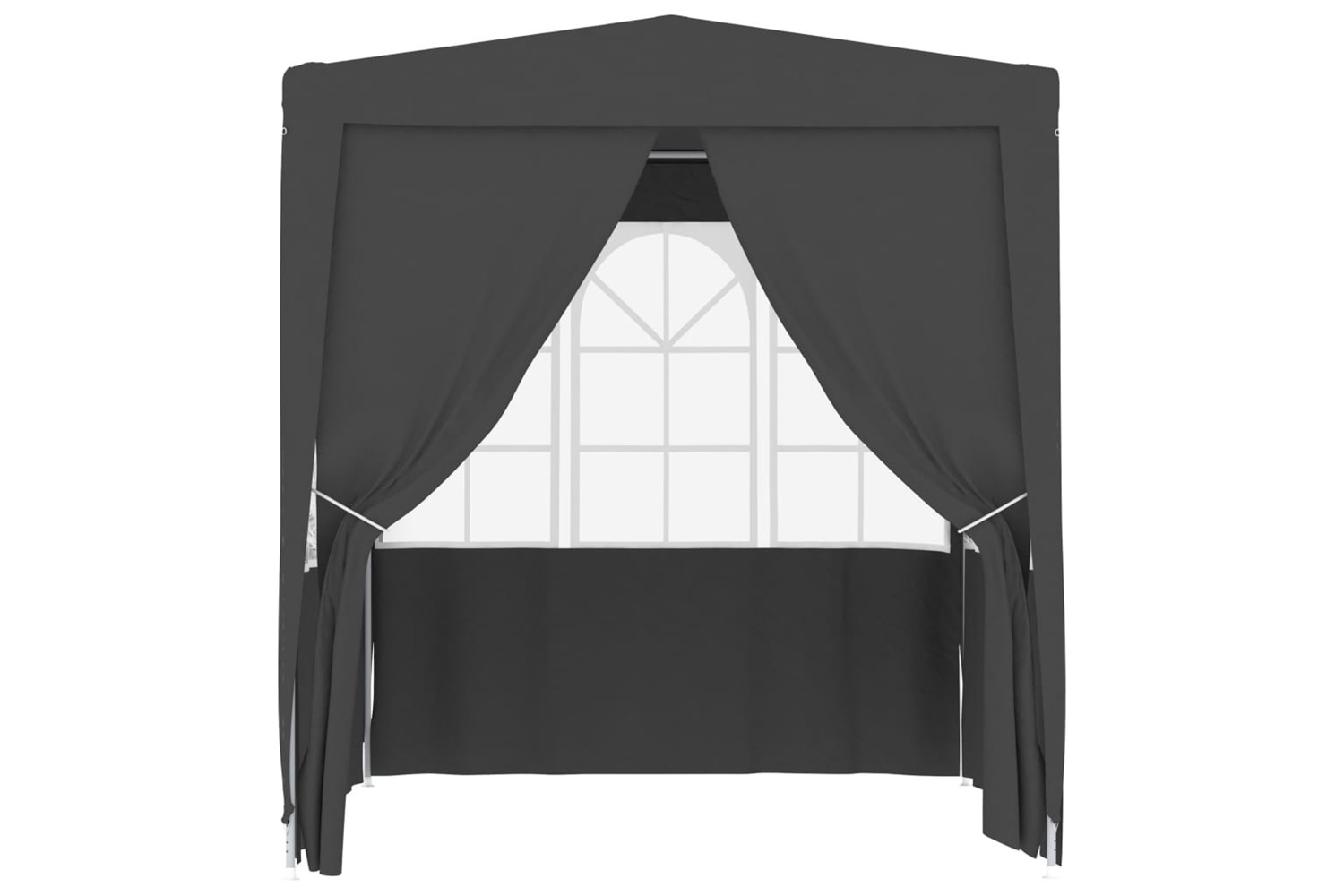 vidaXL 48533 Professional Party Tent Side Walls 2.5x2.5 M Anthracite 90 G/m²