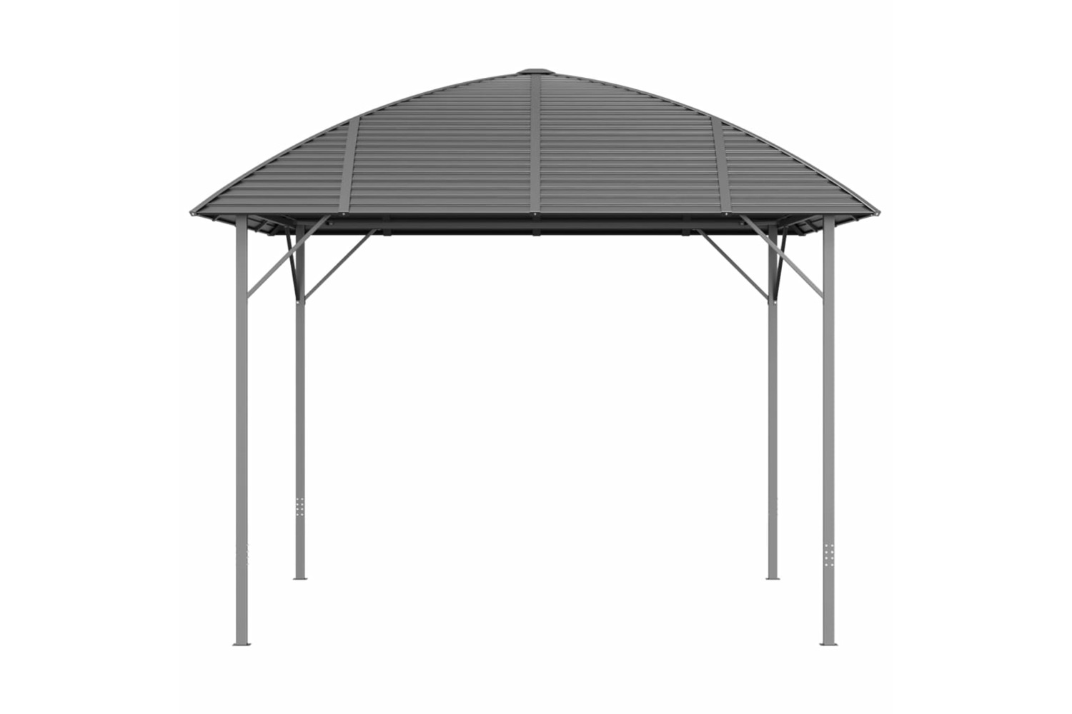 vidaXL 315255 Gazebo With Arch Roof 3x3 M Anthracite