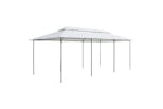 Vidaxl 310073 Gazebo With Curtains 600x298x270 Cm White 180g/mâ²