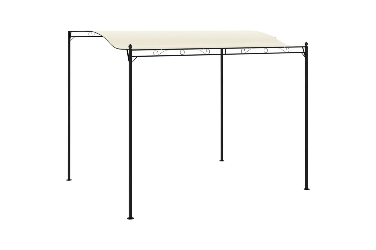 vidaXL 43217 Gazebo Fabric Cream White