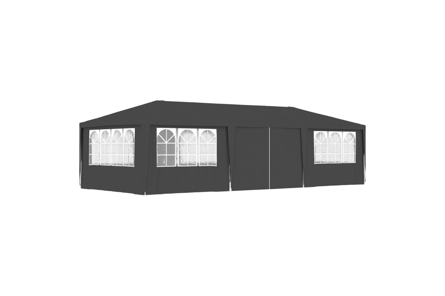 vidaXL 48539 Professional Party Tent With Side Walls 4x9 M Anthracite 90 G/m?
