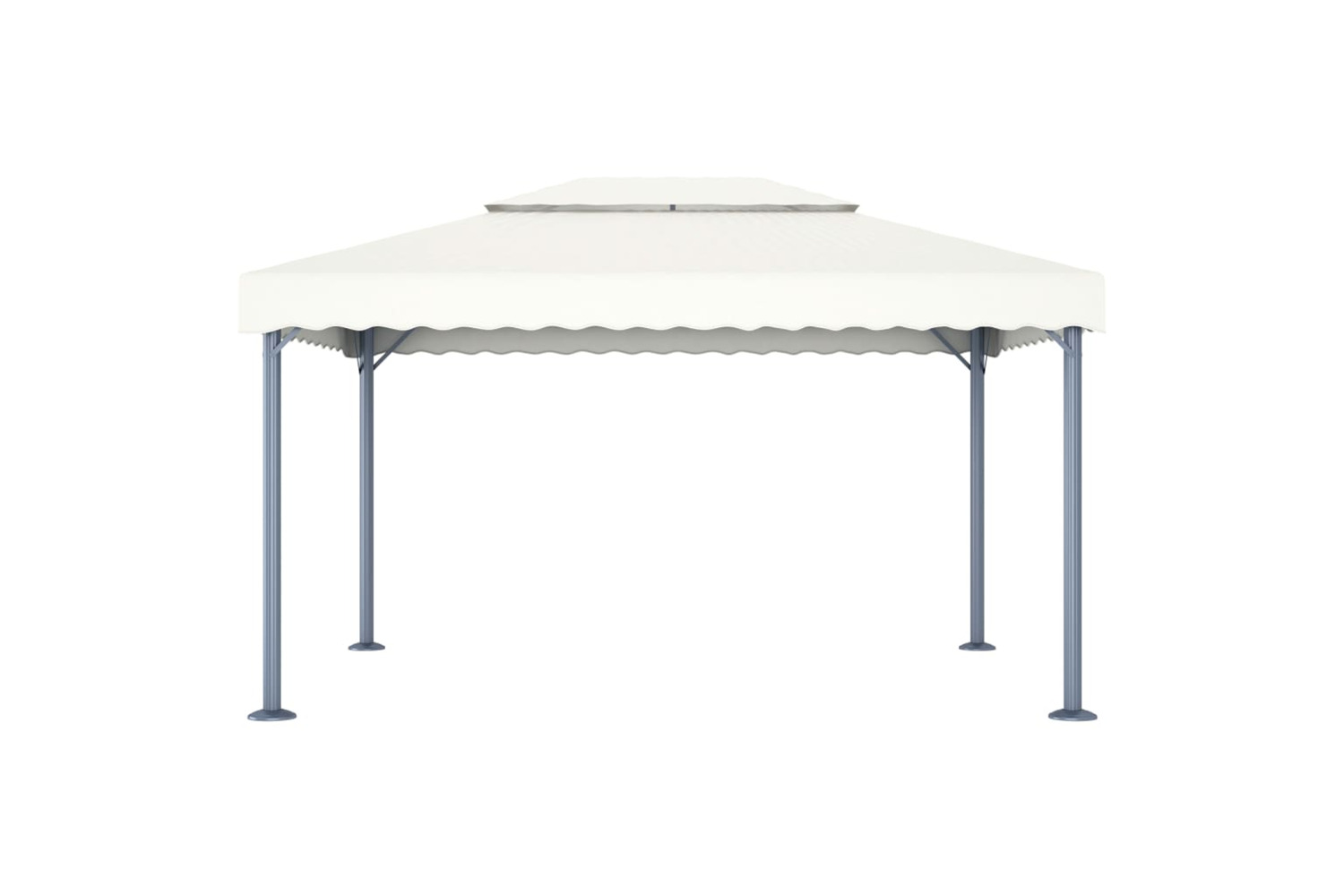 vidaXL 48062 Gazebo 400x300cm Cream Aluminium