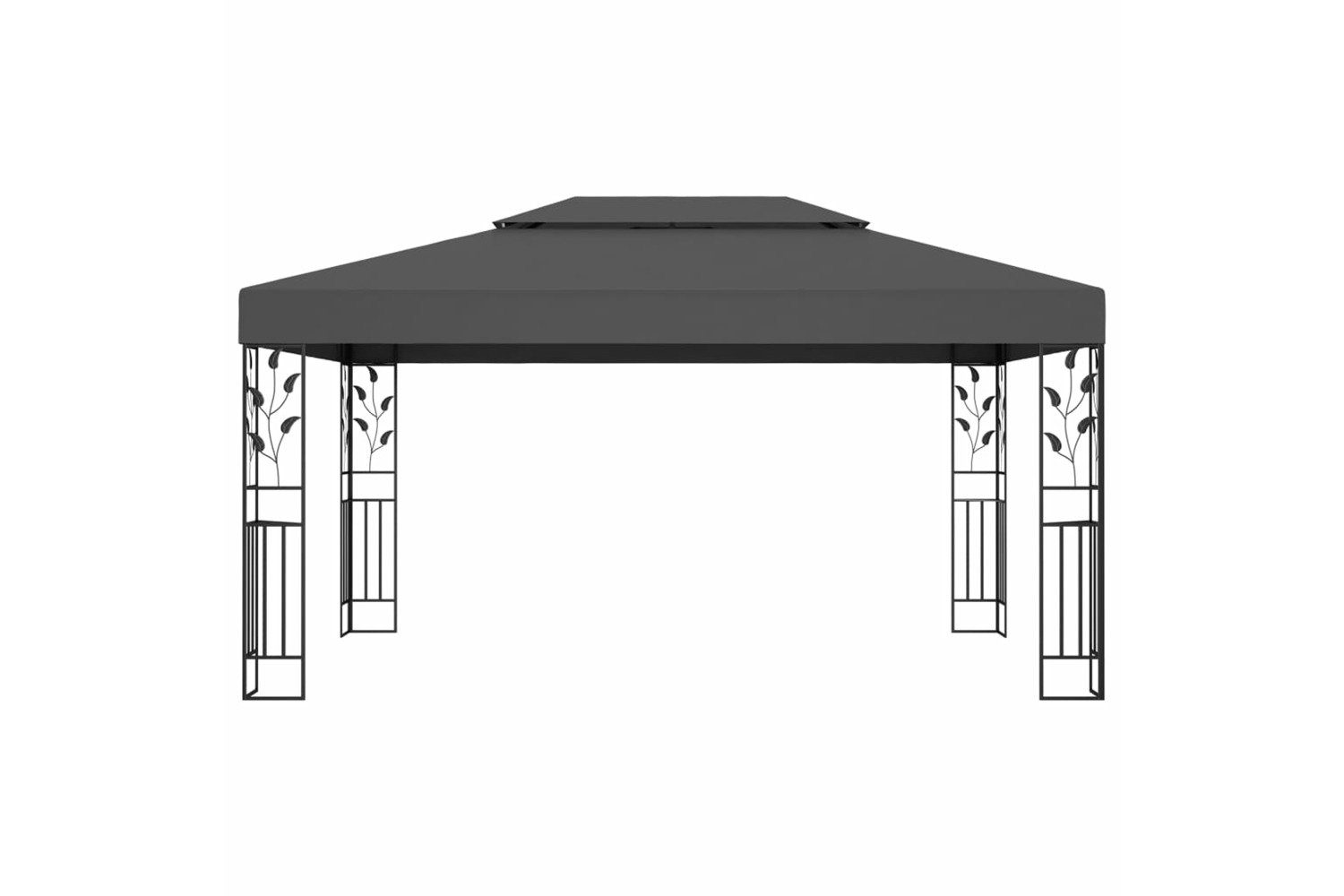 vidaXL 48031 Gazebo With Double Roof 3x4m Anthracite