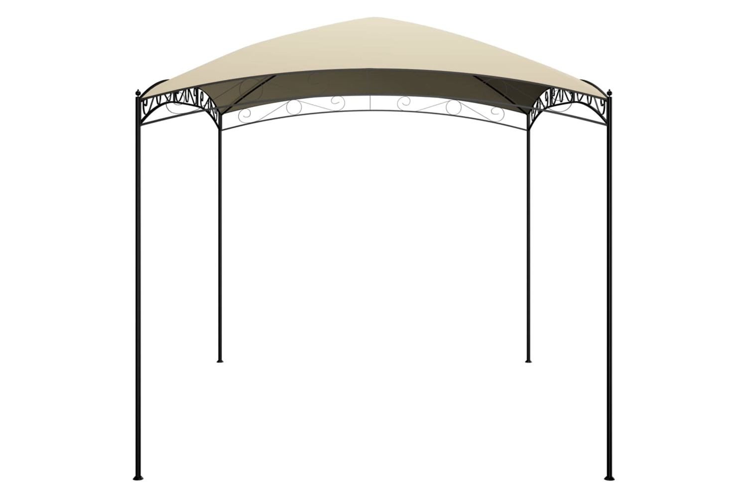 vidaXL 313909 Gazebo 3x4x2.65 M Cream 180 G/m²