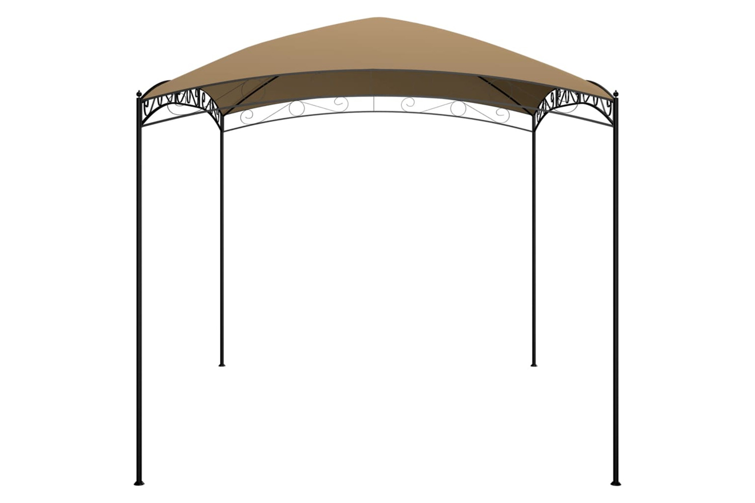 vidaXL 313910 Gazebo 3x4x2.65 M Taupe 180 G/m²