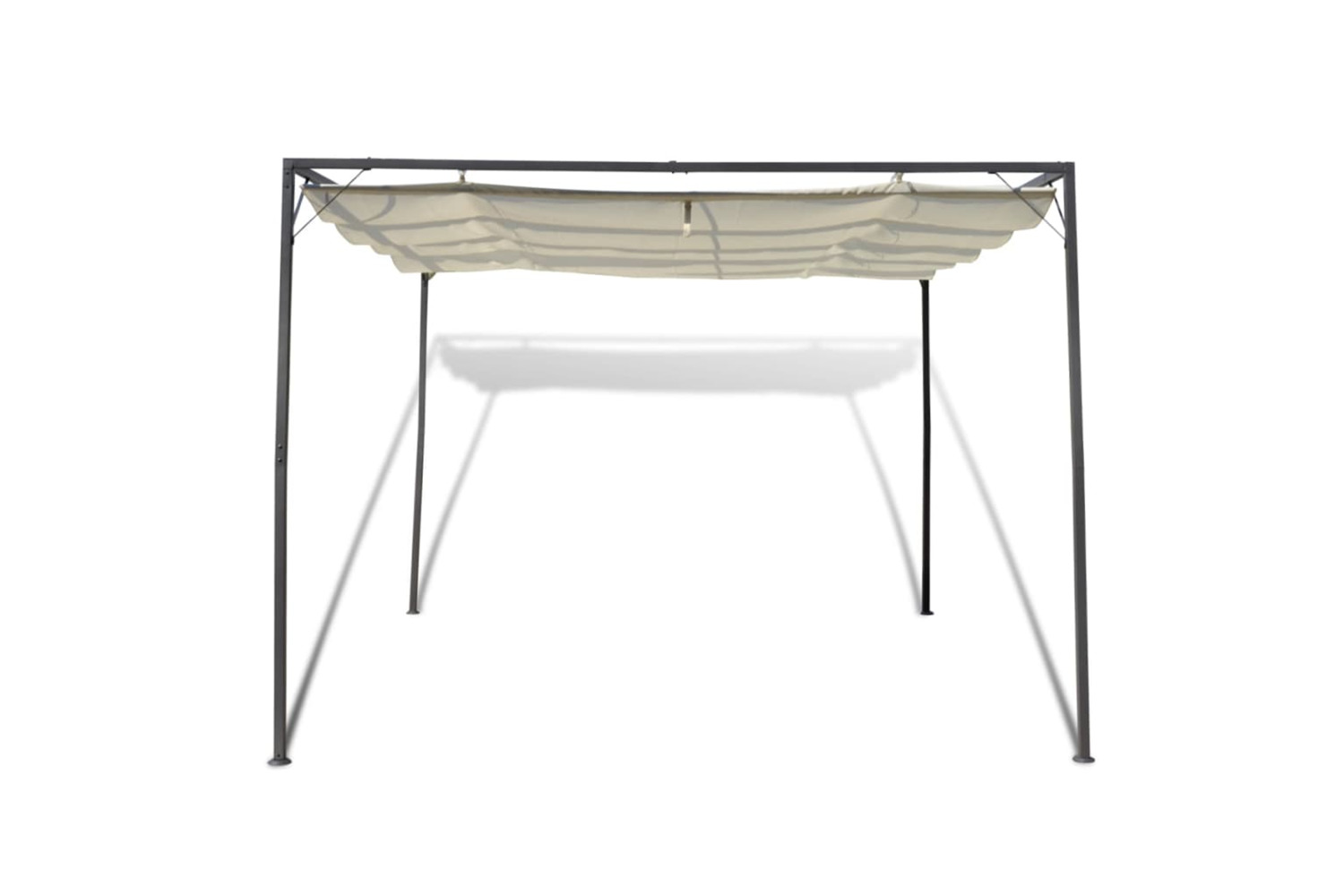 vidaXL 40786 Garden Gazebo With Retractable Roof Canopy