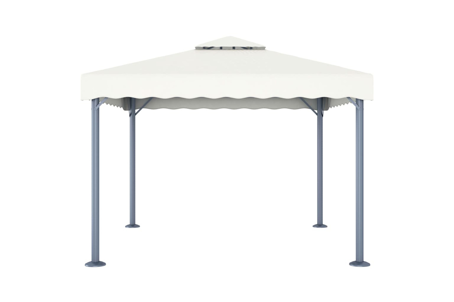 vidaXL 48058 Gazebo 300x300cm Cream Aluminium