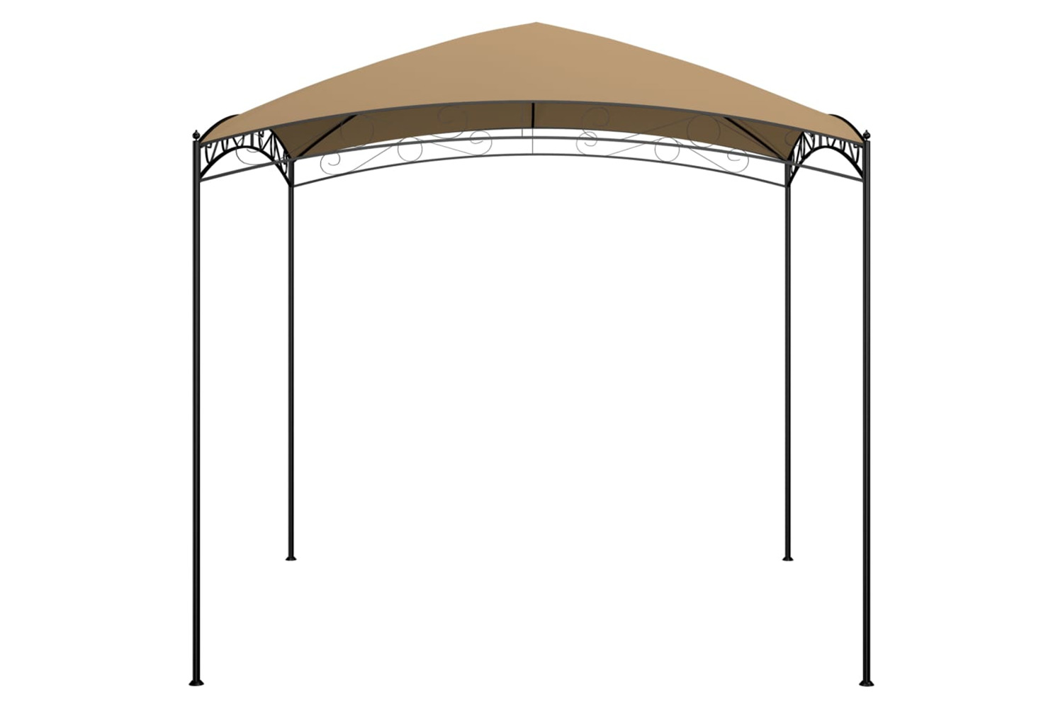 vidaXL 313907 Gazebo 3x3x2.65 M Taupe 180 G/m²