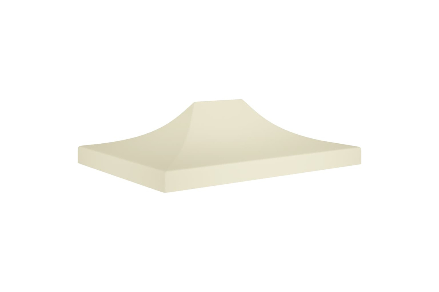 vidaXL 315362 Party Tent Roof 4.5x3 M Cream 270 G/m²