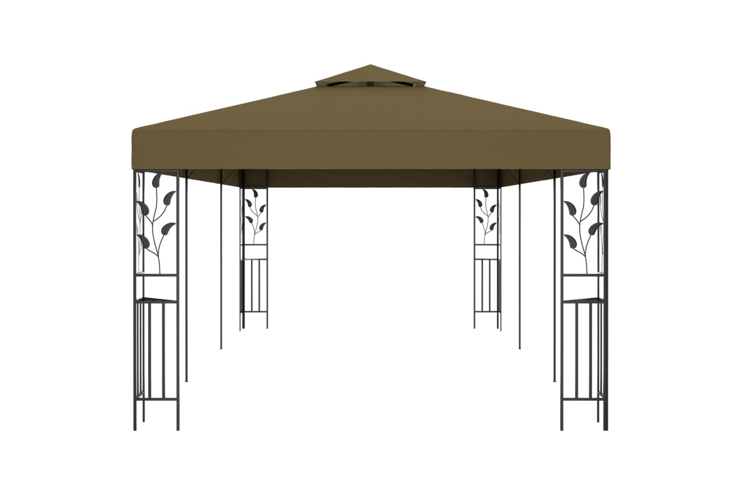 vidaXL 312245 Gazebo 6x3 M Taupe 180 G/m²