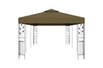 Vidaxl 312245 Gazebo 6x3 M Taupe 180 G/mâ²