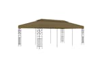 Vidaxl 312245 Gazebo 6x3 M Taupe 180 G/mâ²