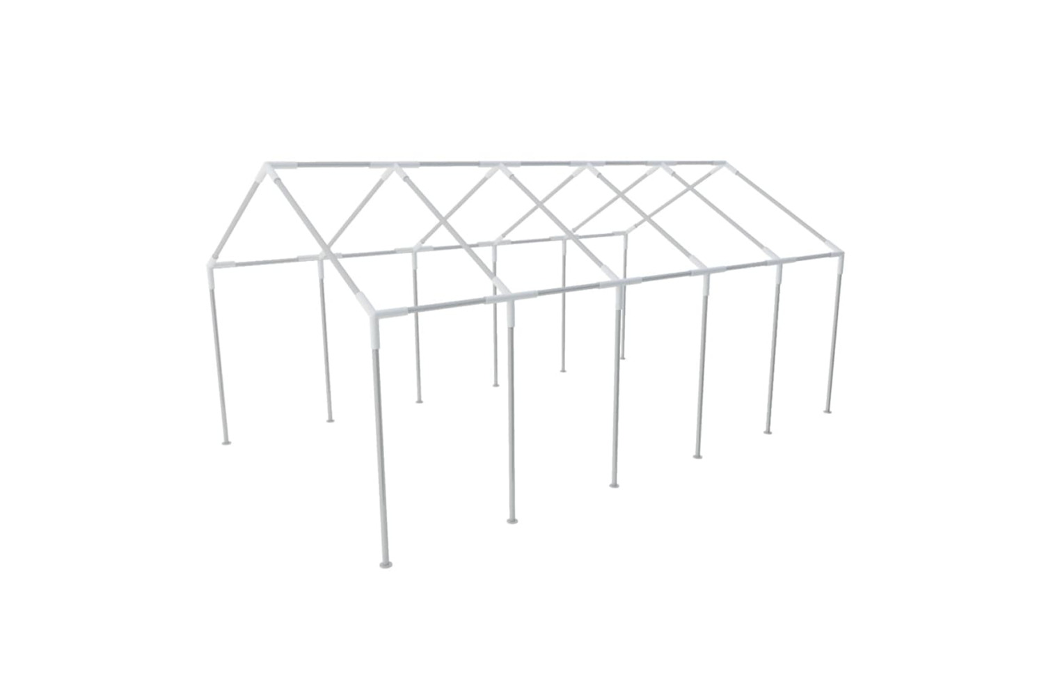vidaXL 40153 Steel Frame For Party Tent 10 X 5 M 78 Kg