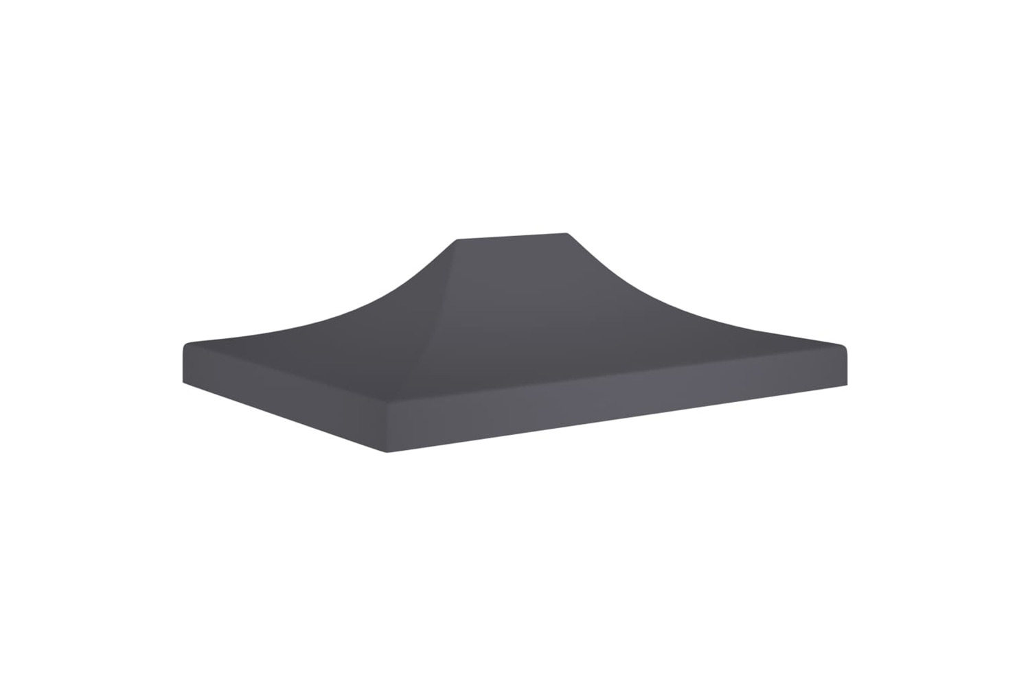 vidaXL 315364 Party Tent Roof 4.5x3 M Anthracite 270 G/m²