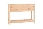 Vidaxl 823766 Planter With Shelf 111.5x34.5x81 Cm Solid Wood Pine