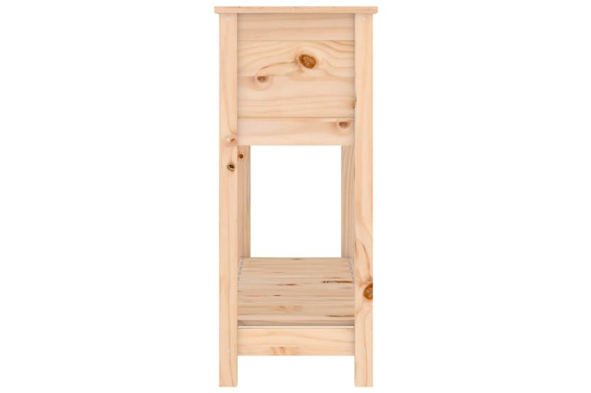 Vidaxl 823766 Planter With Shelf 111.5x34.5x81 Cm Solid Wood Pine