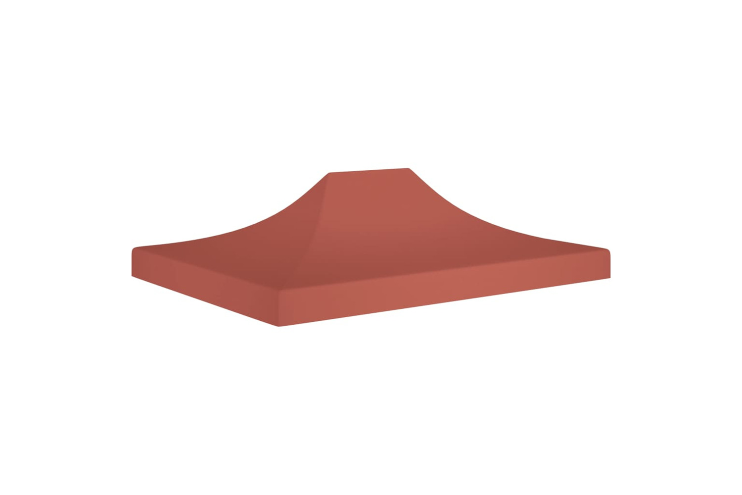 vidaXL Party Tent Roof 4x3 M Terracotta 270 G/m2