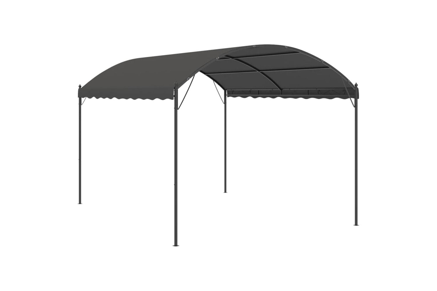 vidaXL 47949 Sunshade Awning 3x4 M Anthracite