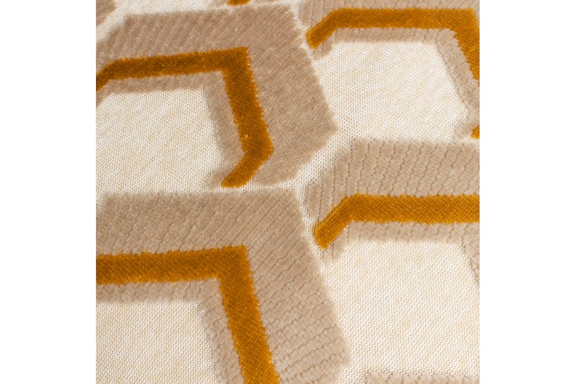 Ledbury Feather Cushion | Gold | 45 x 45 cm