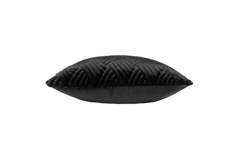 Sonnet Feather Cushion | Jet | 45 x 45 cm