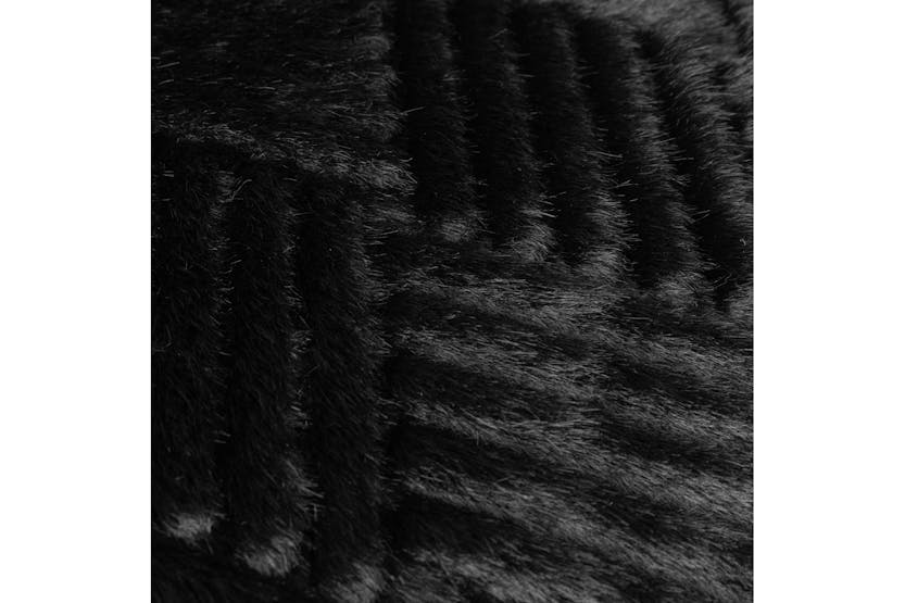 Sonnet Feather Cushion | Jet | 45 x 45 cm