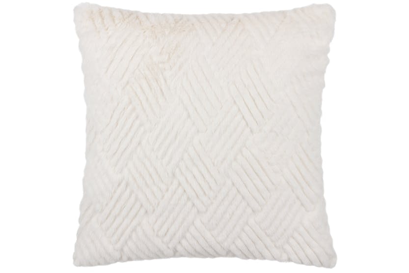 Sonnet Feather Cushion | White | 45 x 45 cm