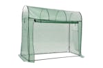 Vidaxl 46916 Greenhouse With Zippered Door 200x80x170 Cm