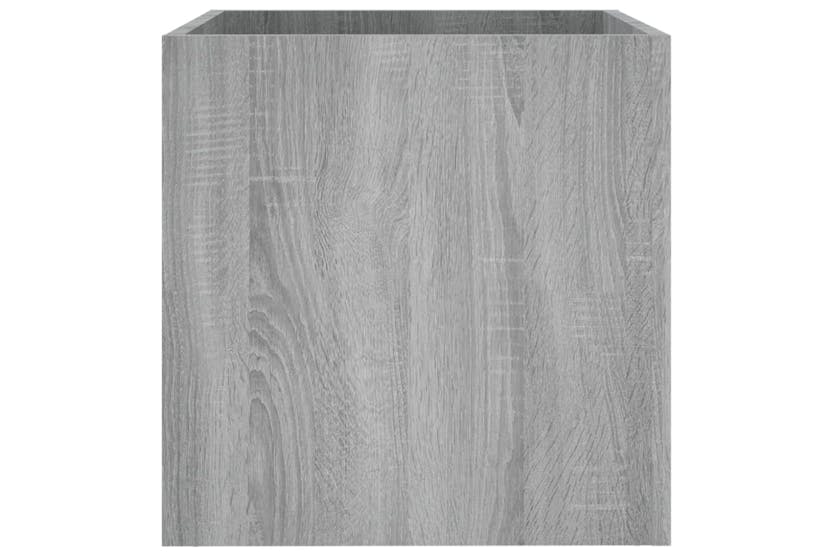 Vidaxl 820500 Planter Box Grey Sonoma 40x40x40 Cm Engineered Wood