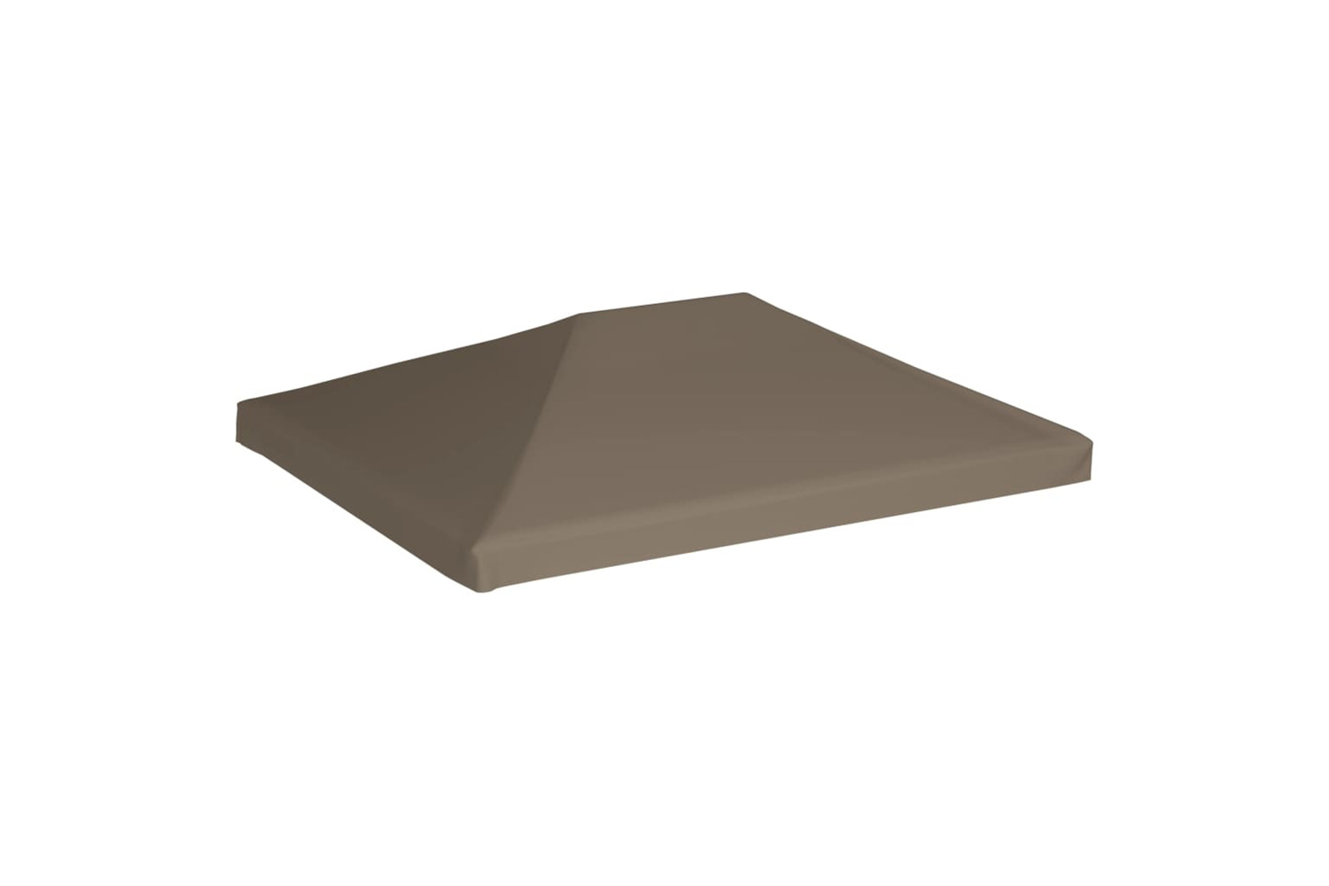 vidaXL 46619 Gazebo Top Cover 310 G/m² 3x3 M Taupe