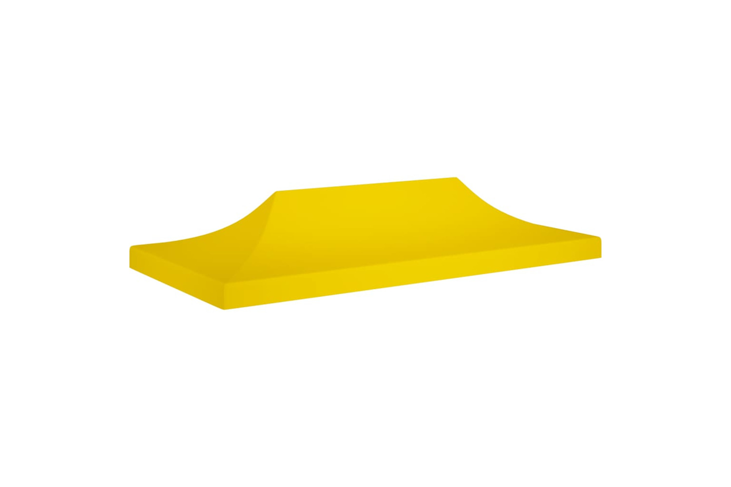vidaXL Party Tent Roof 6x3 M Yellow 270 G/m2