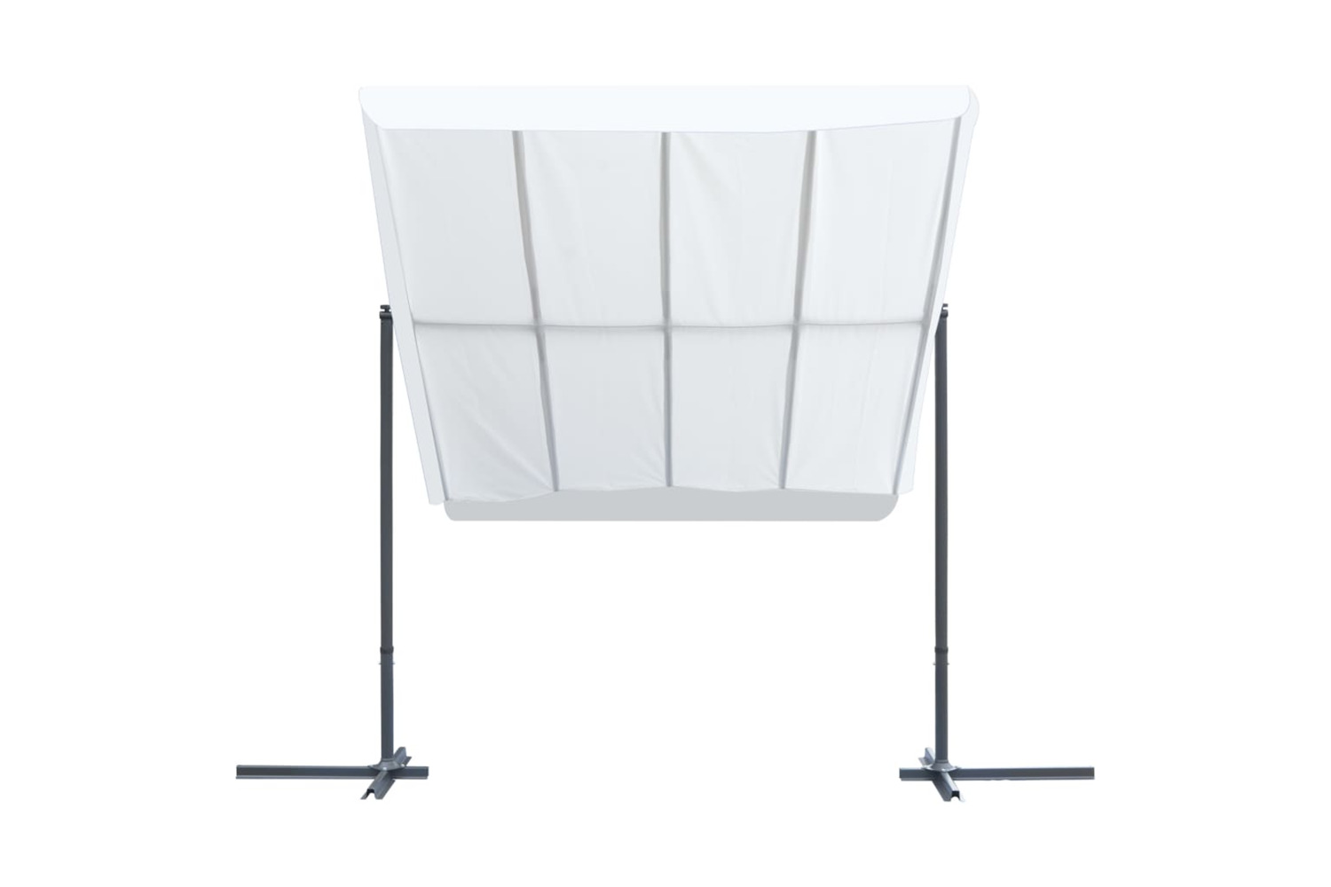 vidaXL 44820 Gazebo With Tiltable Sliding Roof 350x253x196cm Cream