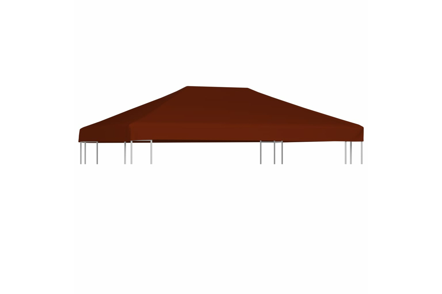 vidaXL 46626 Gazebo Top Cover 310 G/m² 3x4 M Terracota