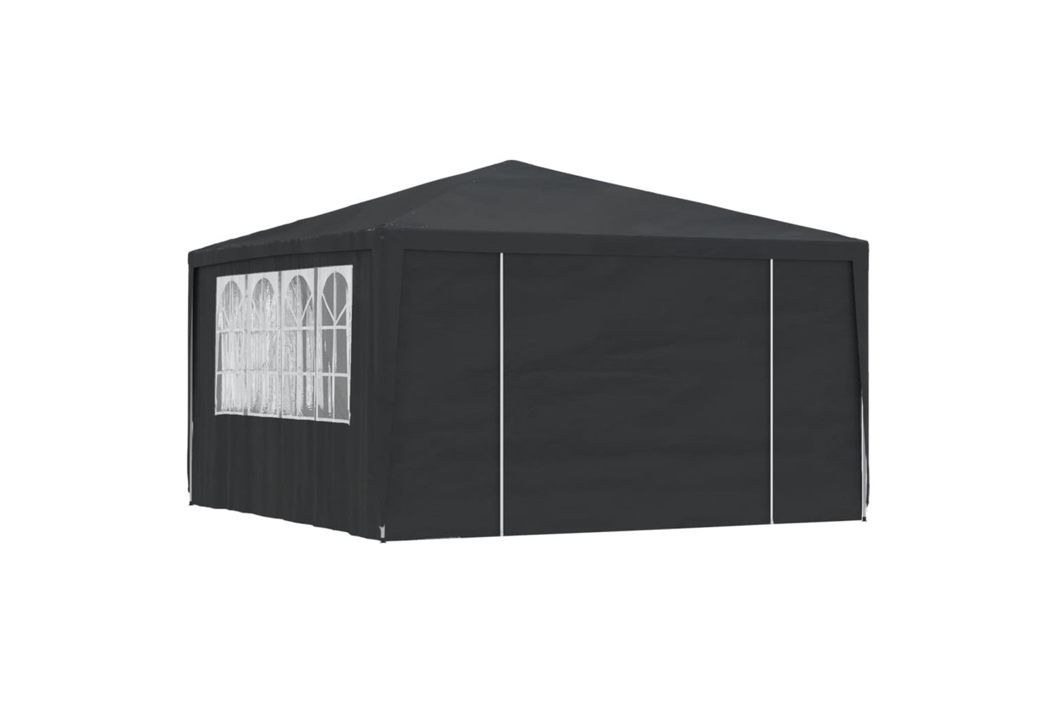 Vidaxl Professional Party Tent With Side Walls 4x4 M Anthracite 90 G/m² 