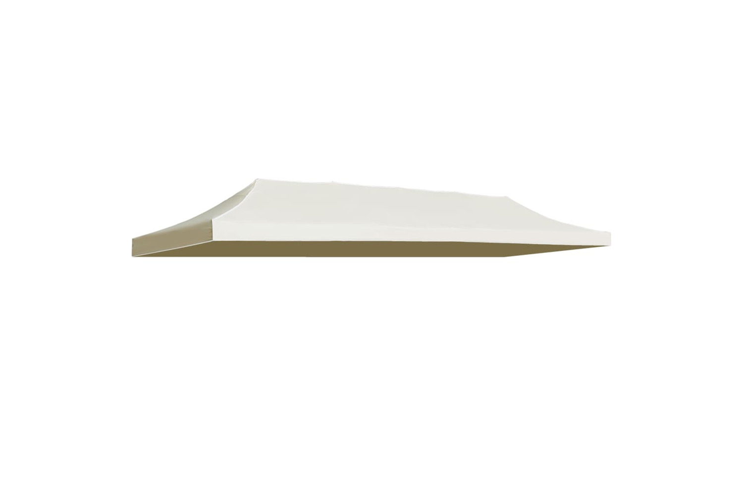 vidaXL 44986 Party Tent Roof 3x6 M Cream
