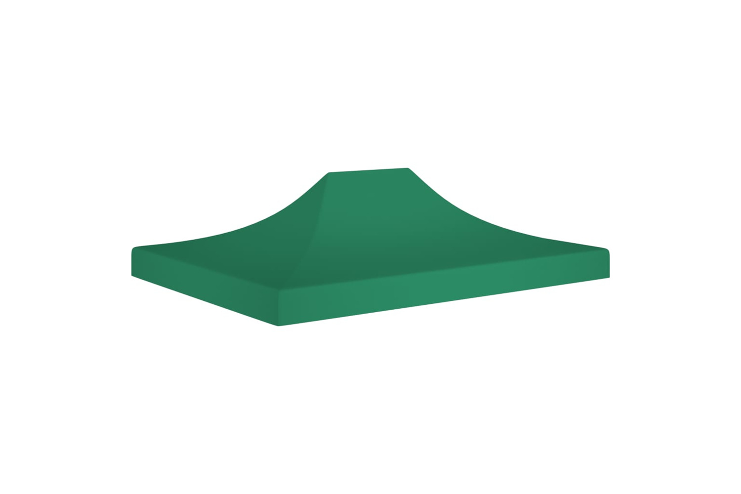 vidaXL Party Tent Roof 4x3 M Green 270 G/m2