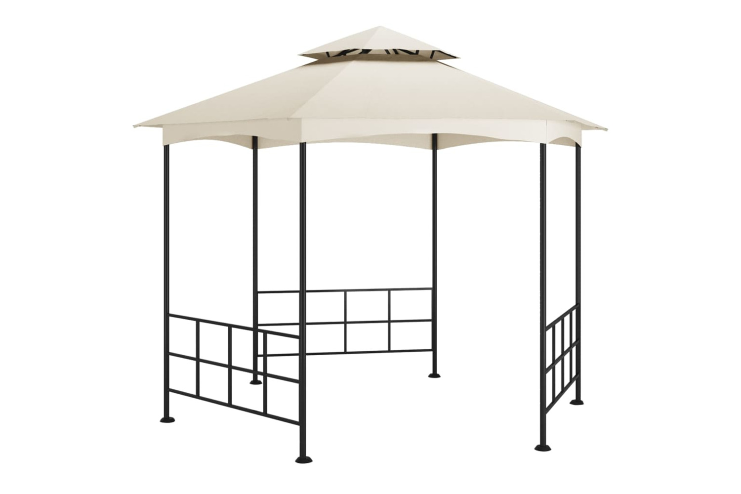 vidaXL 313931 Gazebo With Sidewalls 3.1x2.7 M Cream