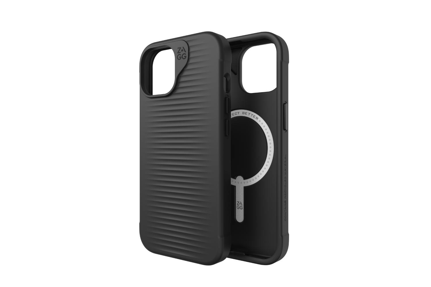 Zagg Luxe iPhone 15/14 Plus Case | Black