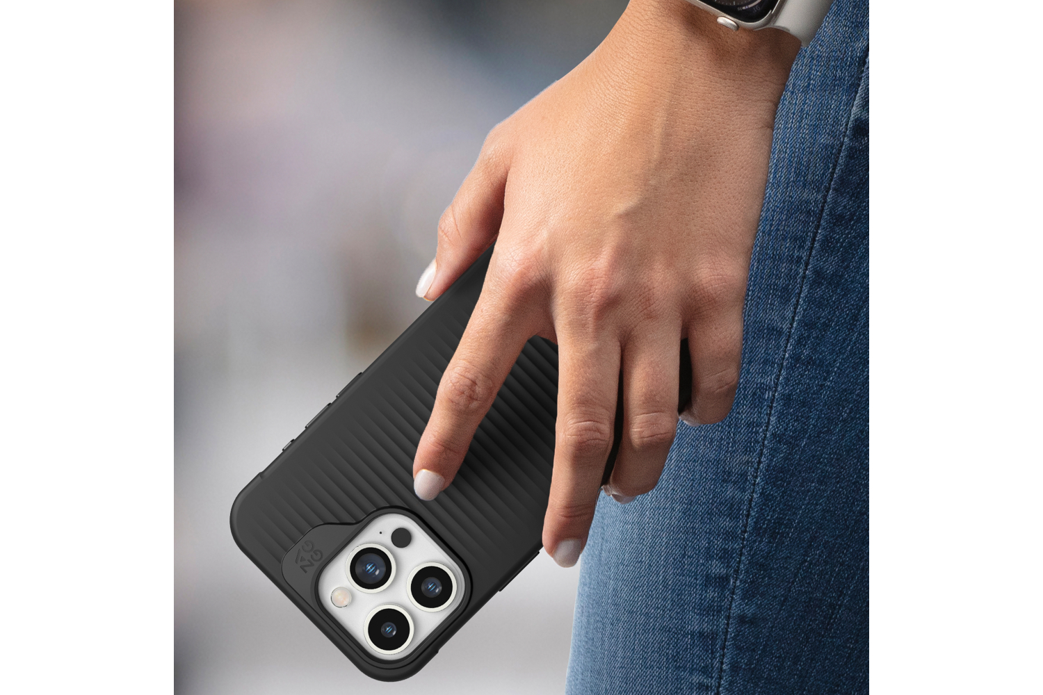 Zagg Luxe iPhone 15/14 Plus Case | Black