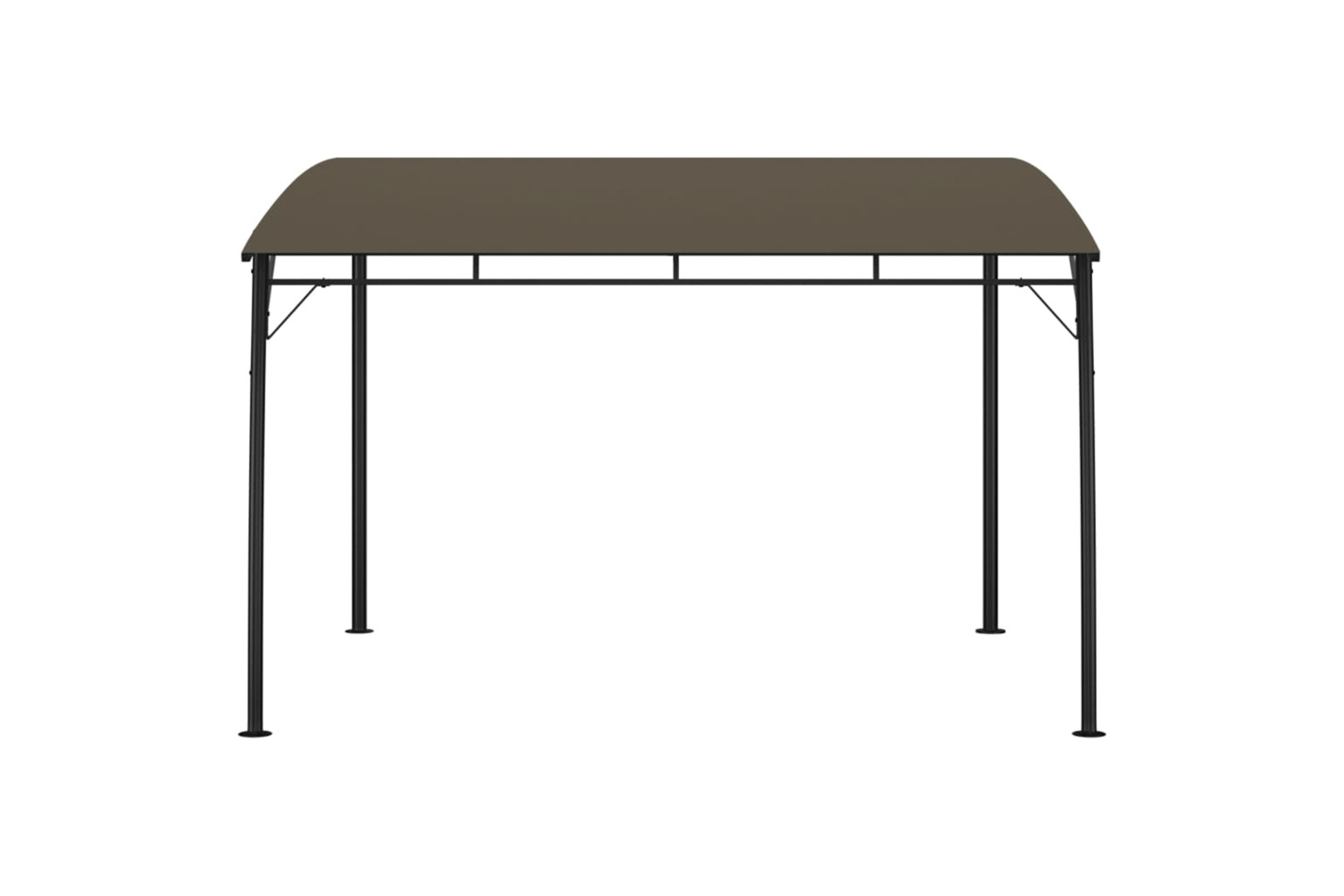 vidaXL 312254 Garden Sunshade Awning 3x3x2.55 M Taupe