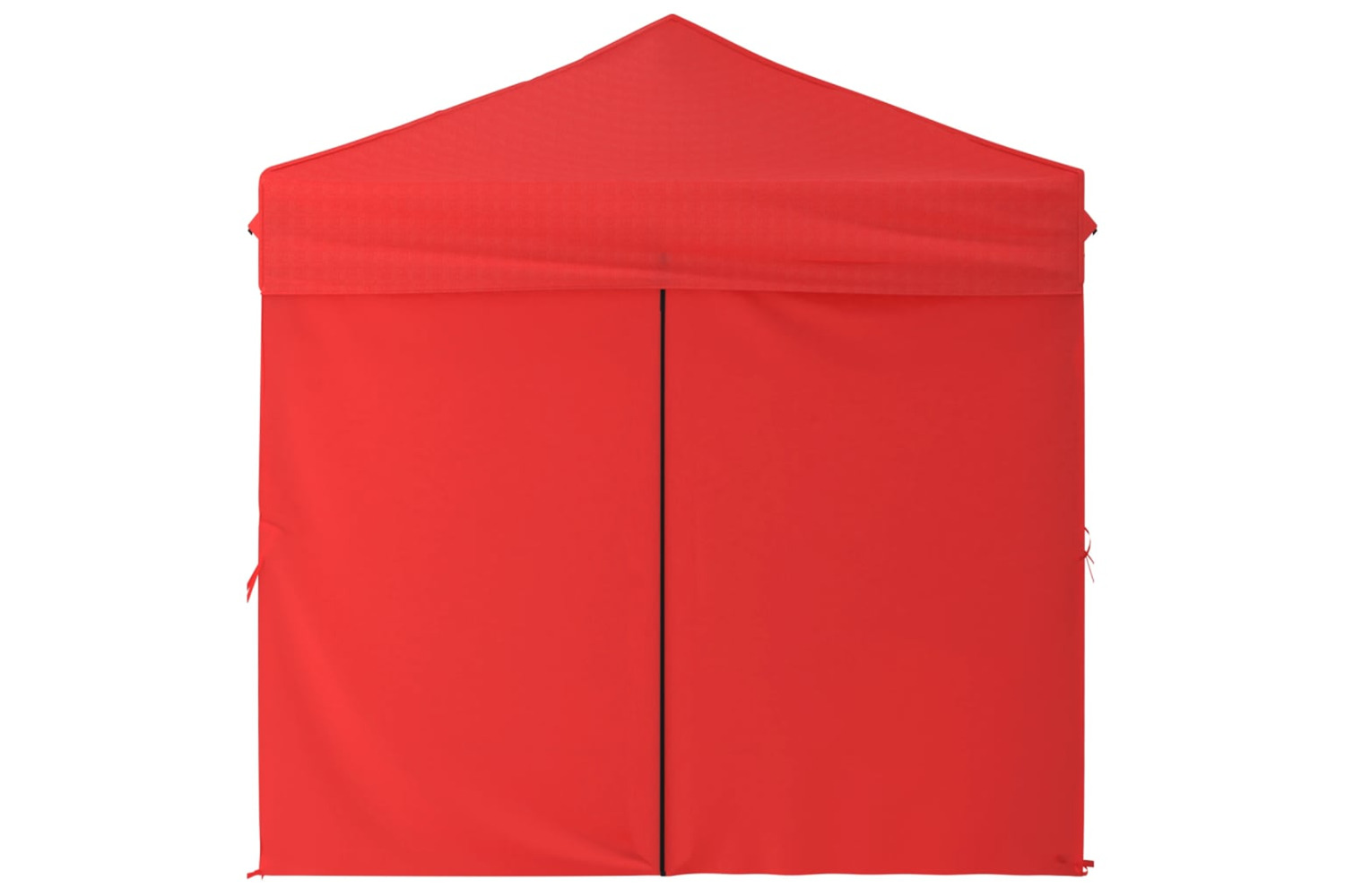 vidaXL 93506 Folding Party Tent With Sidewalls Red 2x2 M