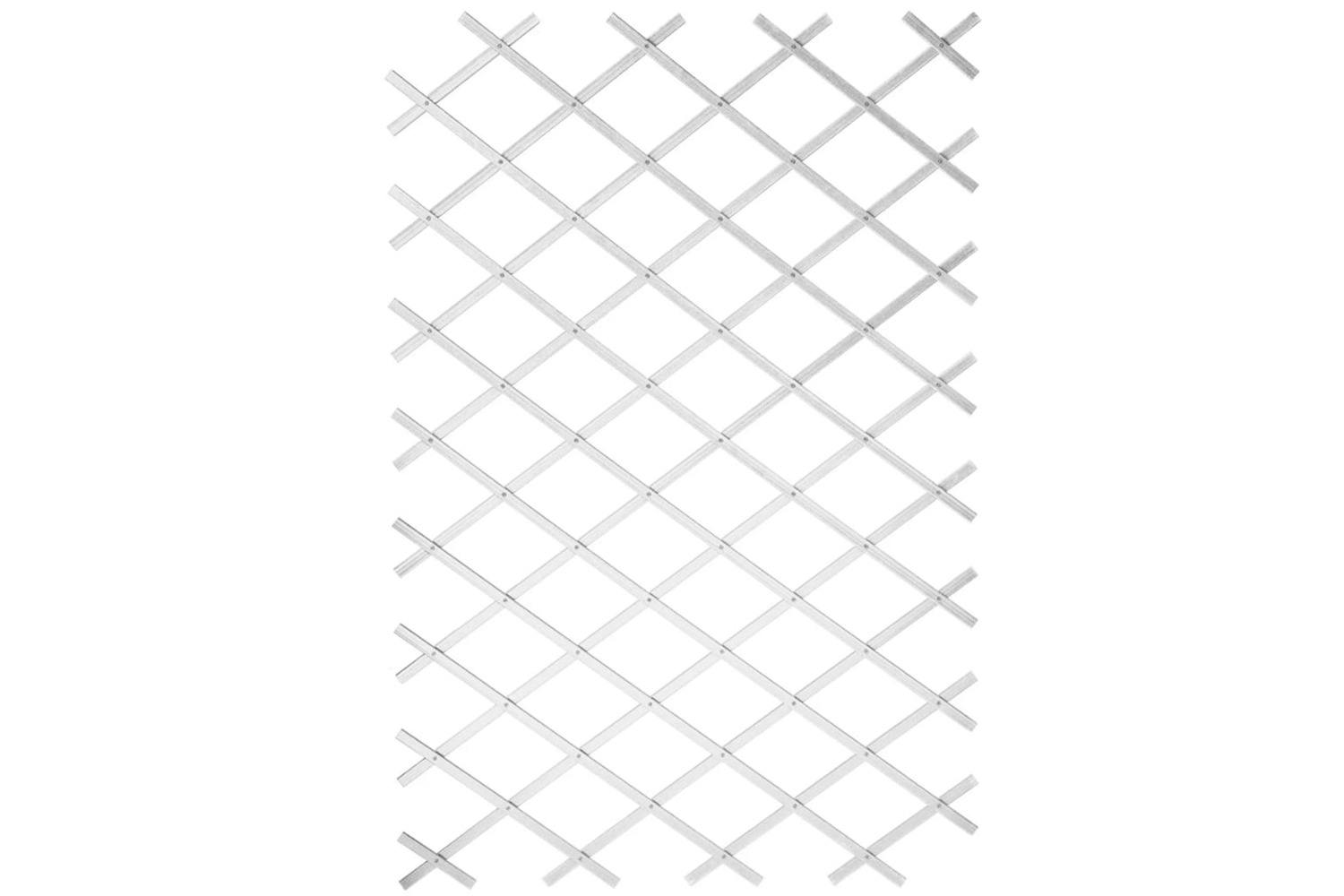 Nature 409350 Garden Trellis 100x200 Cm Pvc White 6040703