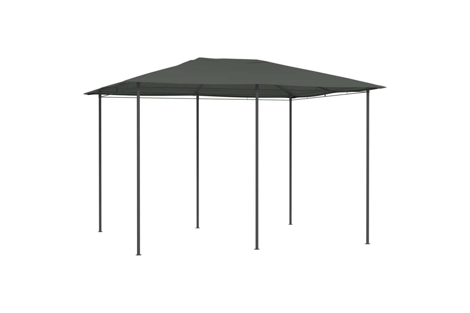 vidaXL 313616 Gazebo 3x4x2.6 M Anthracite 160 G/m²