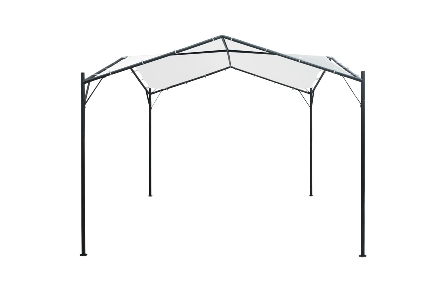 vidaXL 312235 Gazebo 3x3x2.6 M White 180 G/m²