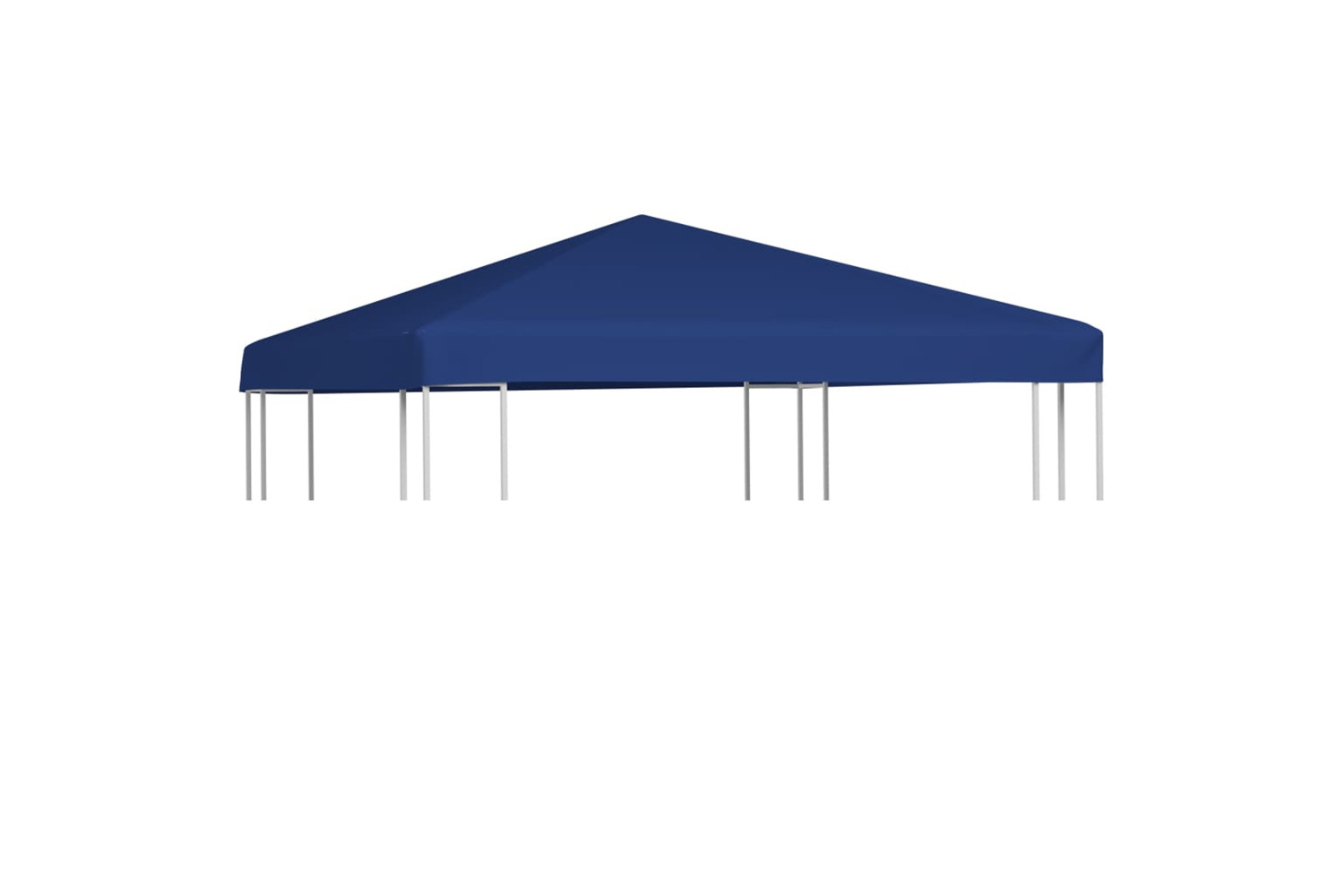 vidaXL Gazebo Top Cover 310 G/m2 3x3 M Blue