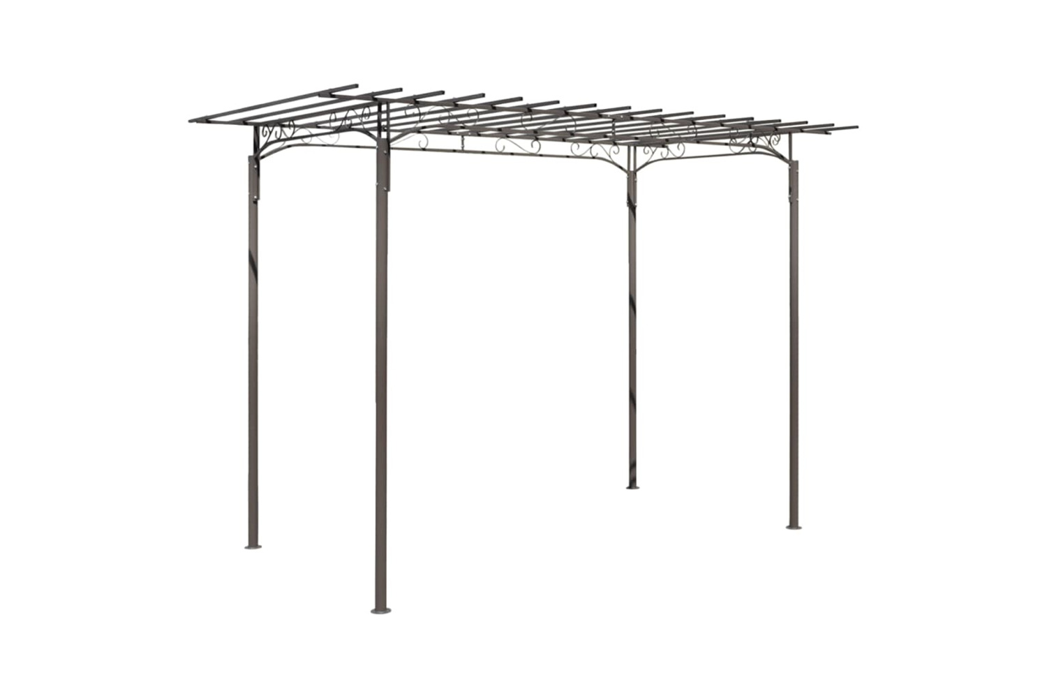 Vidaxl Rose Arch Garden Arbor Steel Garden Decoration