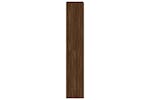 Vidaxl 815302 Shoe Cabinet Brown Oak 54x34x183 Cm Engineered Wood