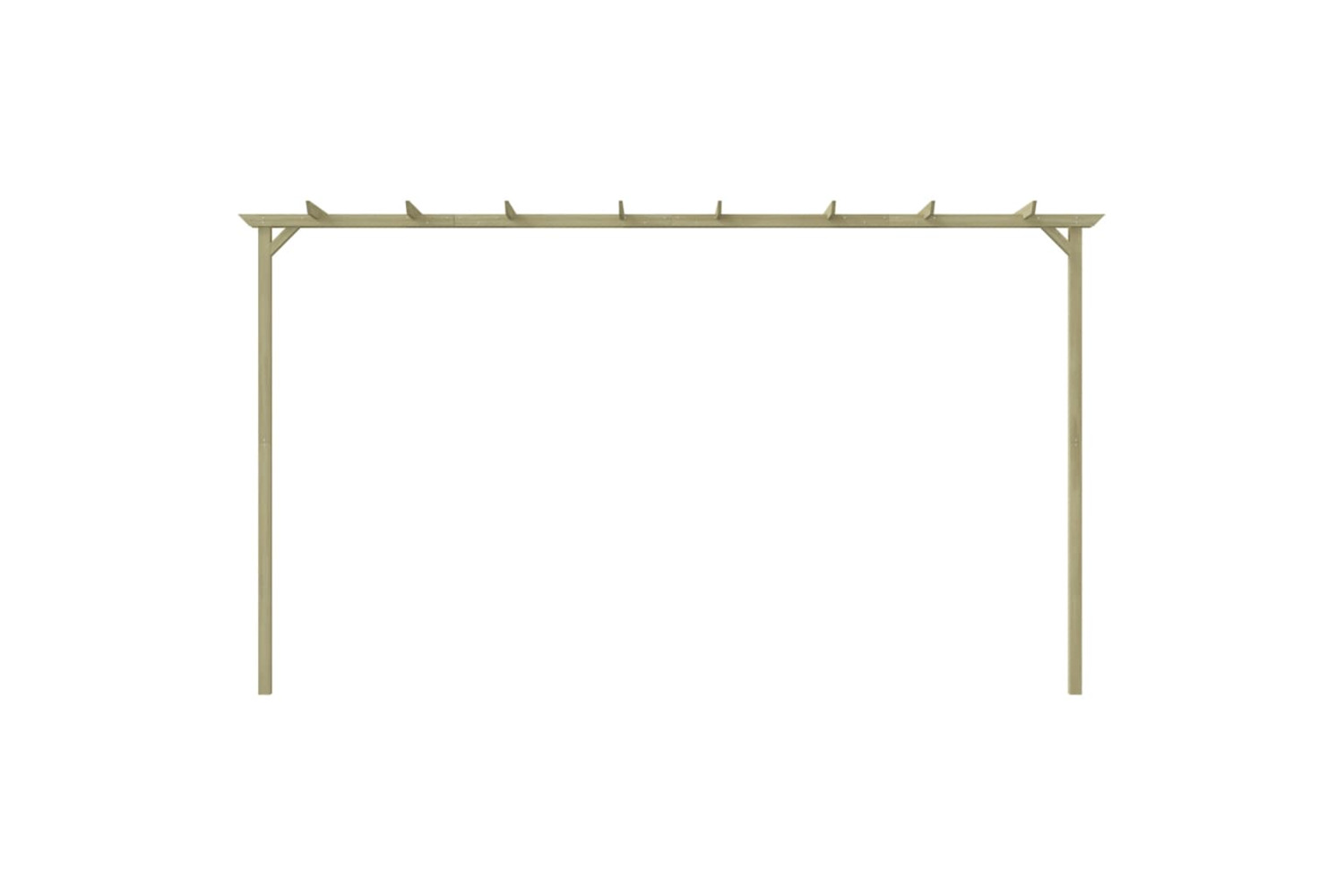 vidaXL 44924 Garden Pergola Impregnated Pinewood 360x200x60cm