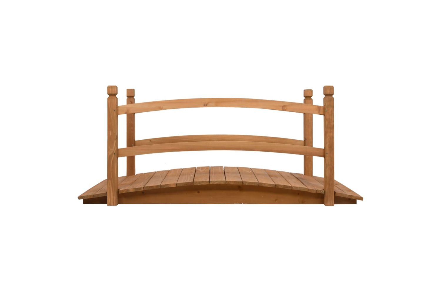 vidaXL 313890 Garden Bridge 140x60x60cm Solid Firwood